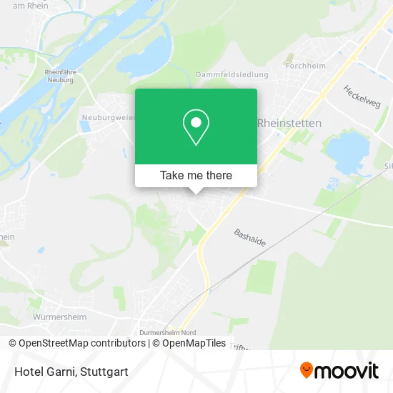 Карта Hotel Garni