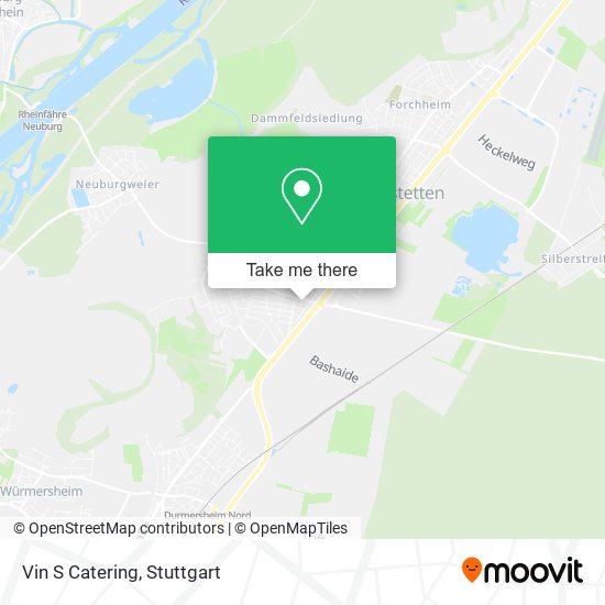 Карта Vin S Catering