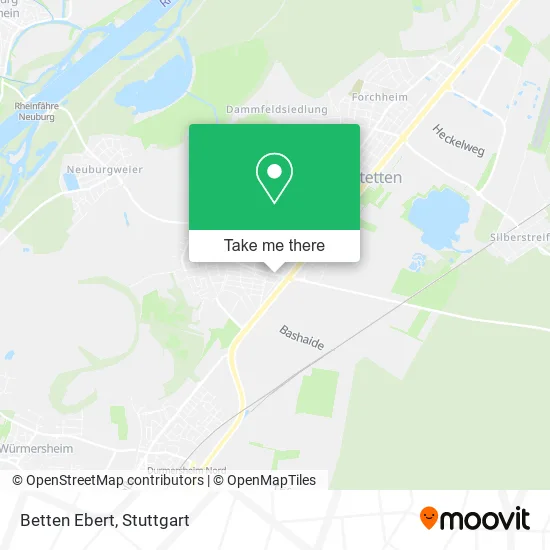 Карта Betten Ebert