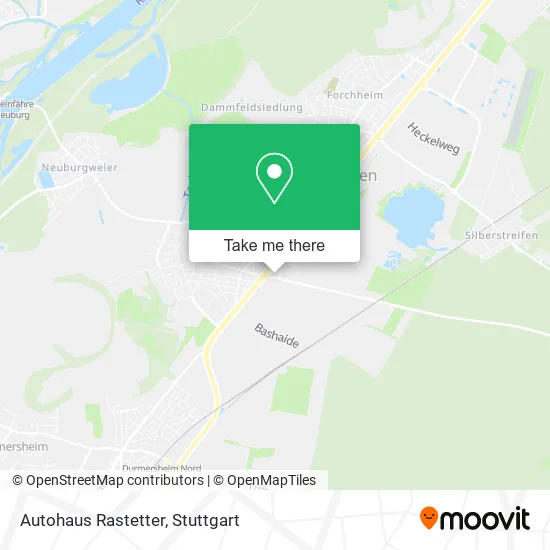 Карта Autohaus Rastetter