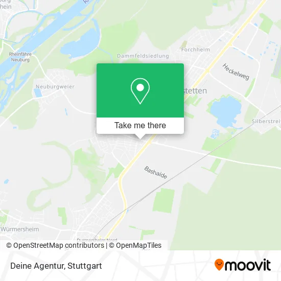 Карта Deine Agentur