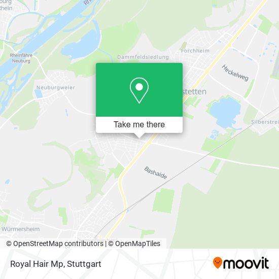 Royal Hair Mp map