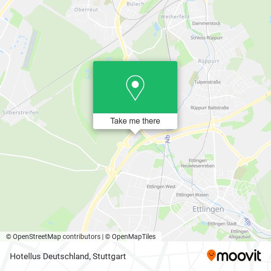 Hotellus Deutschland map