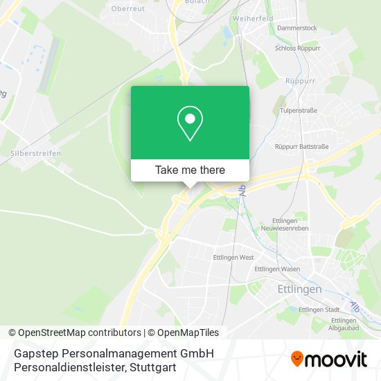Gapstep Personalmanagement GmbH Personaldienstleister map