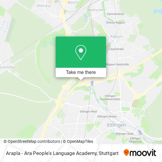 Карта Arapla - Ara People's Language Academy