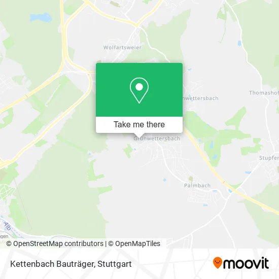 Карта Kettenbach Bauträger