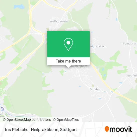Карта Iris Pletscher Heilpraktikerin