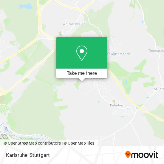 Карта Karlsruhe