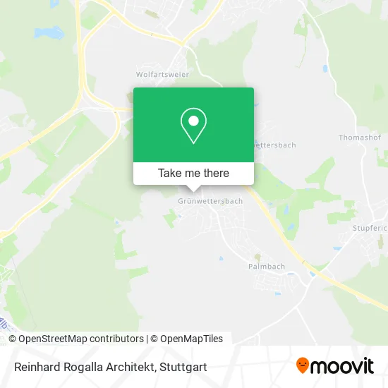 Reinhard Rogalla Architekt map