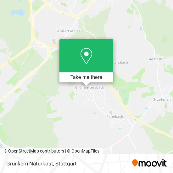 Карта Grünkern Naturkost