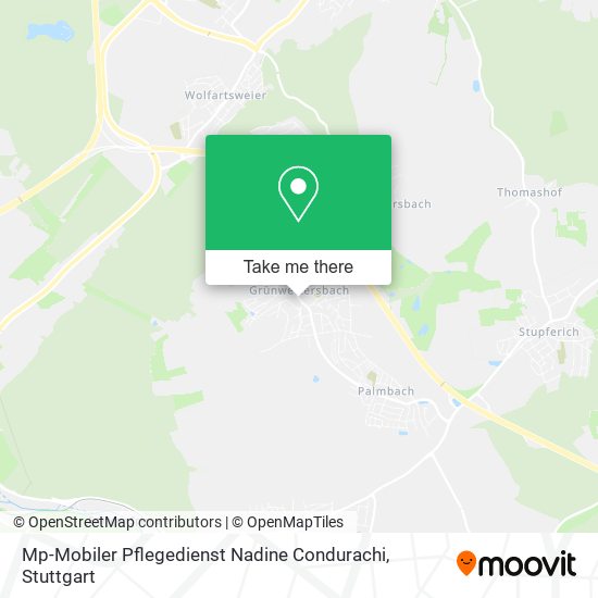 Mp-Mobiler Pflegedienst Nadine Condurachi map