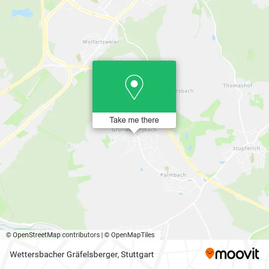 Карта Wettersbacher Gräfelsberger