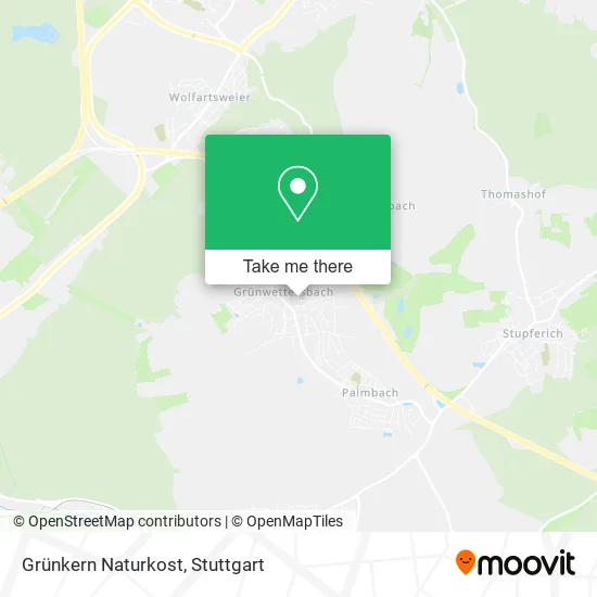 Карта Grünkern Naturkost
