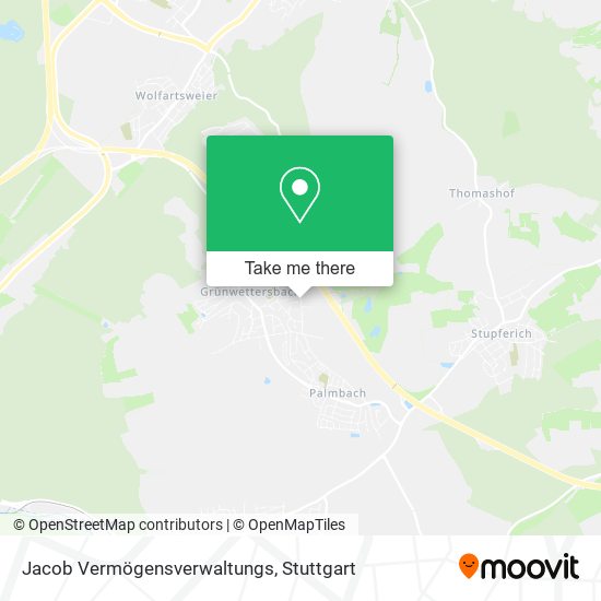 Jacob Vermögensverwaltungs map