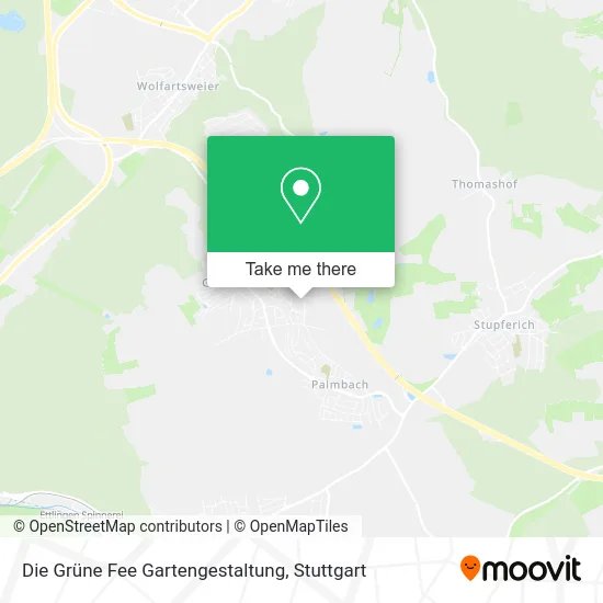 Карта Die Grüne Fee Gartengestaltung