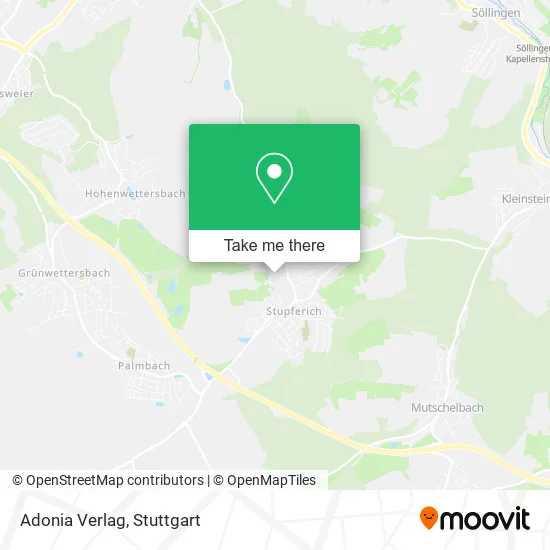 Карта Adonia Verlag