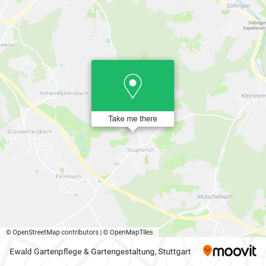 Карта Ewald Gartenpflege & Gartengestaltung