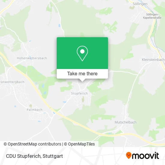 Карта CDU Stupferich