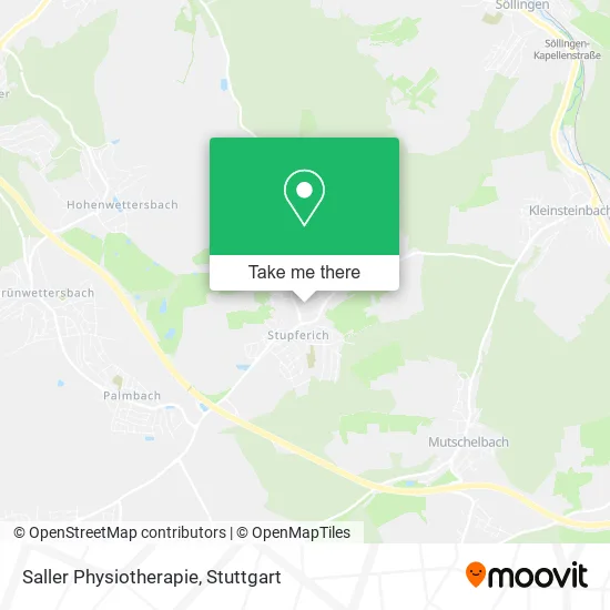 Карта Saller Physiotherapie
