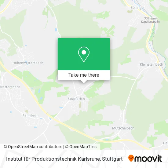 Карта Institut für Produktionstechnik Karlsruhe
