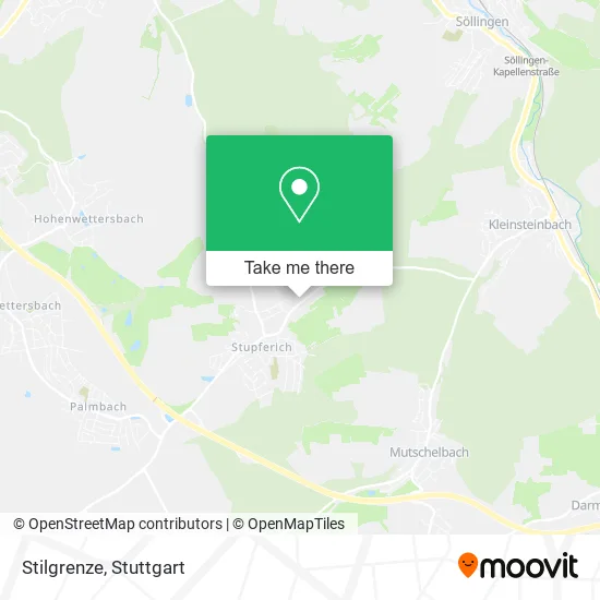 Карта Stilgrenze