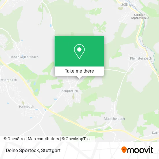 Карта Deine Sporteck