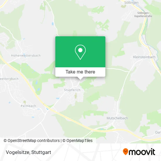 Карта Vogelsitze