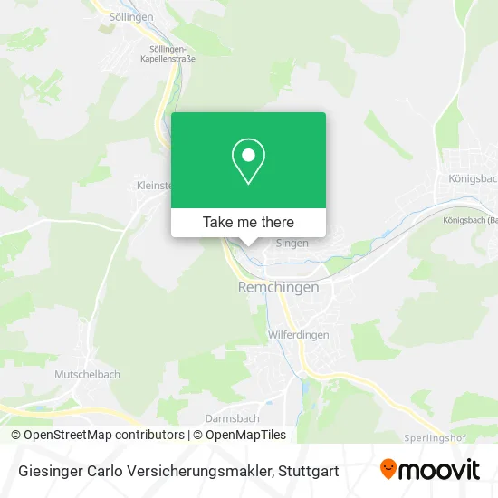 Карта Giesinger Carlo Versicherungsmakler
