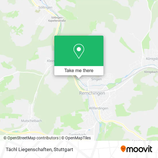 Карта Tächl Liegenschaften