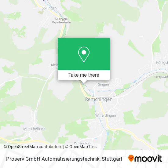 Карта Proserv GmbH Automatisierungstechnik