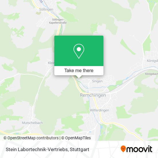 Stein Labortechnik-Vertriebs map