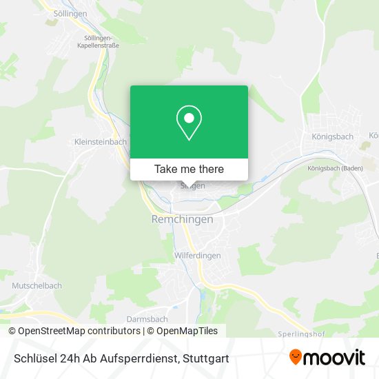 Карта Schlüsel 24h Ab Aufsperrdienst
