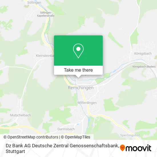 Карта Dz Bank AG Deutsche Zentral Genossenschaftsbank