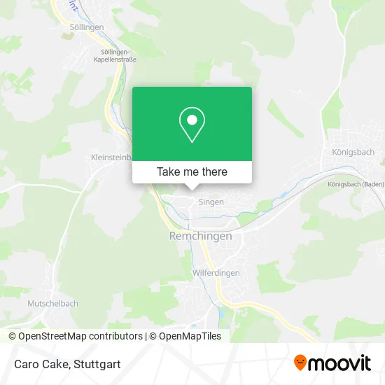 Карта Caro Cake