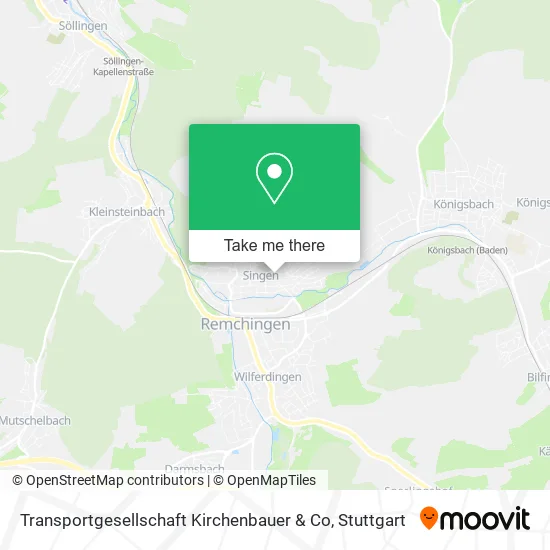 Карта Transportgesellschaft Kirchenbauer & Co