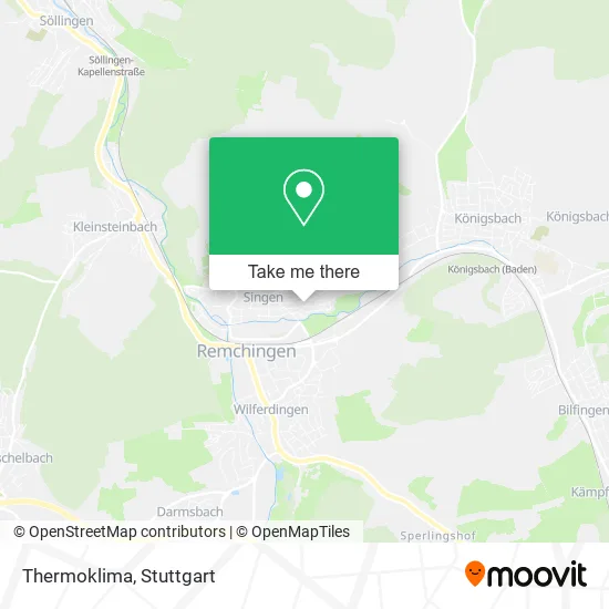 Карта Thermoklima
