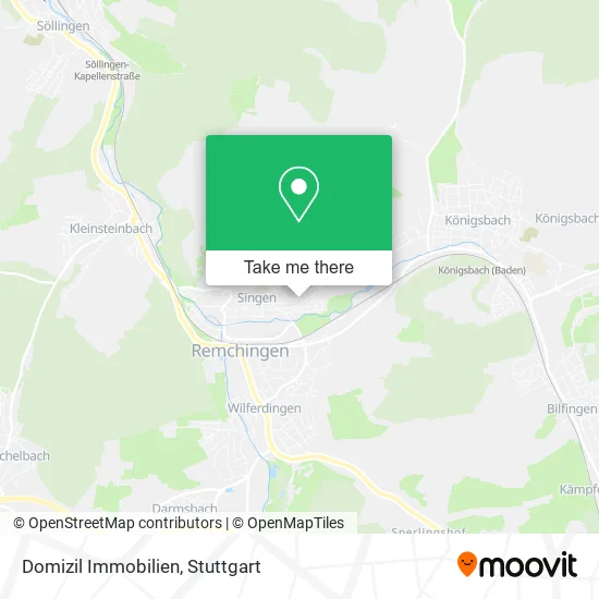 Карта Domizil Immobilien
