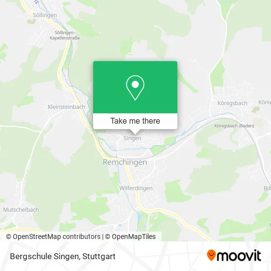 Карта Bergschule Singen