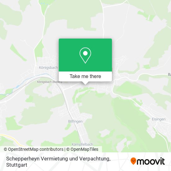 Schepperheyn Vermietung und Verpachtung map