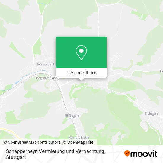Карта Schepperheyn Vermietung und Verpachtung