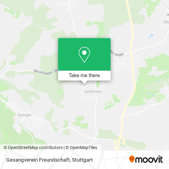 Gesangverein Freundschaft map