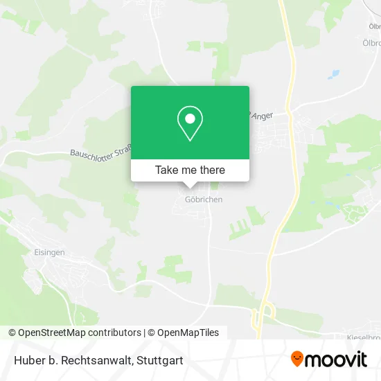 Карта Huber b. Rechtsanwalt