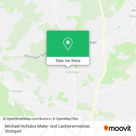 Карта Michael Hofsäss Maler- und Lackierermeister