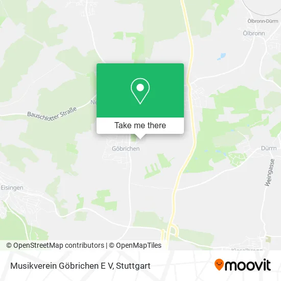 Карта Musikverein Göbrichen E V
