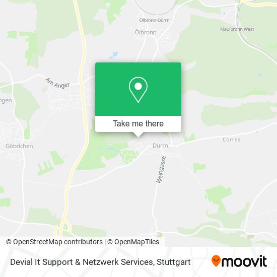 Devial It Support & Netzwerk Services map