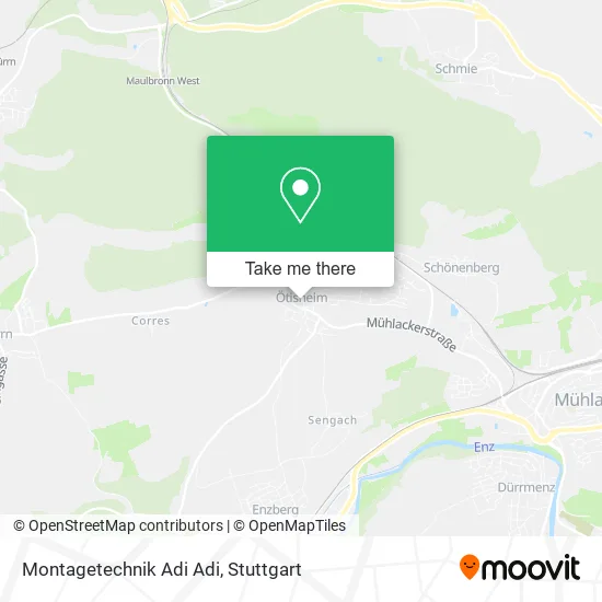 Карта Montagetechnik Adi Adi