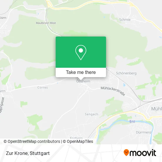 Карта Zur Krone