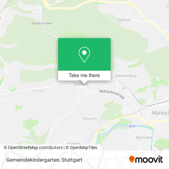 Карта Gemeindekindergarten