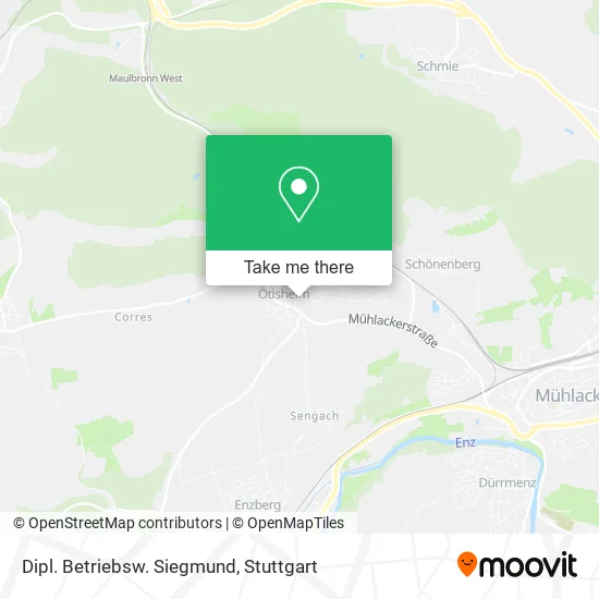 Карта Dipl. Betriebsw. Siegmund