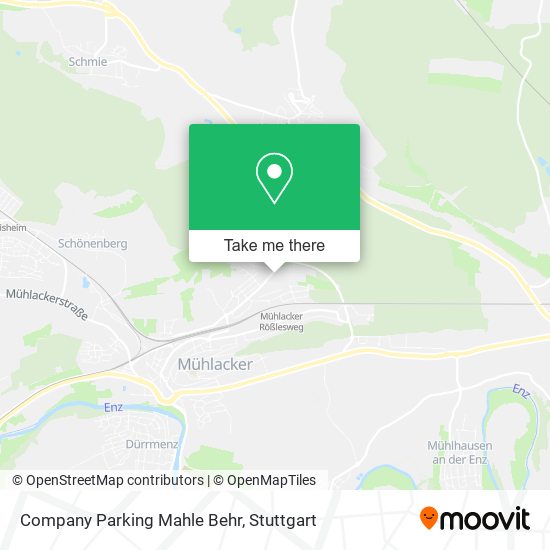 Company Parking Mahle Behr map